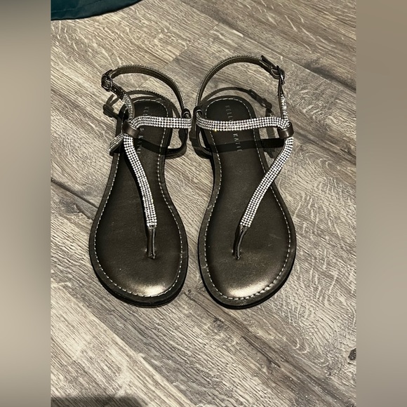 Silver Sandals - Picture 1 of 2